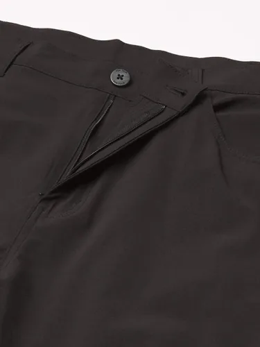 Vista 3 de PGA TOUR - Pantalón de golf para hombre con 5 bolsillos Jaspeado Negro