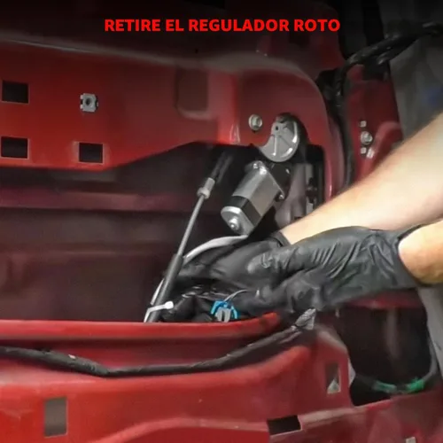 Vista 7 de BDFHYK 748-172 Regulador de ventanilla eléctrica con motor delantero izquierdo lado del conductor para Chevy Impala 2006-2013, Impala Limited