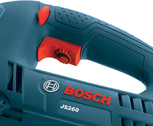 Vista 4 de BOSCH JS260 - Sierra de calar con mango superior de 120 voltios, azul, 6.0 amperios