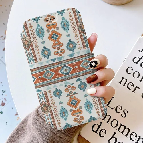 Vista 3 de SWEET TANG Funda protectora para iPhone 17, con tarjetero y tarjetero Patrón 828