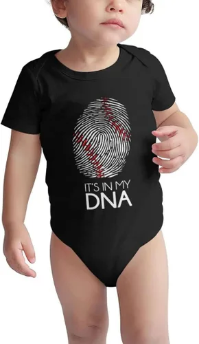 Vista 2 de Baseball It's in My DNA - Enterizo de manga corta para bebé, unisex