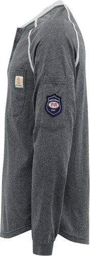 Vista 47 de BOCOMAL FR Shirts - Camisa ligera de 5.5 onzas de manga corta y resistente al fuego/ignífuga