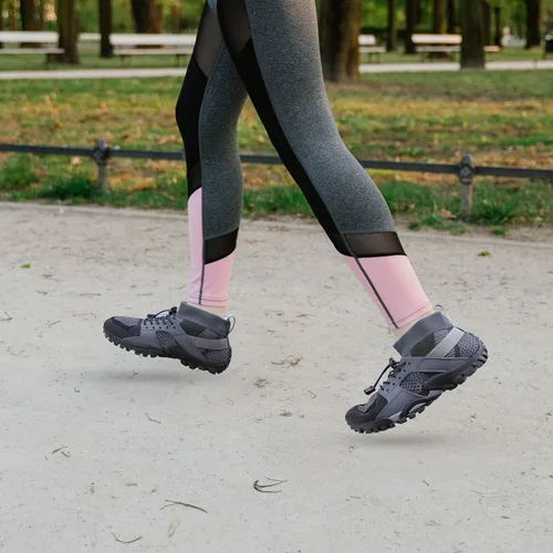 Vista 6 de Zapatos de senderismo acuático para hombre y mujer, zapatos para correr, natación, piscina, acuática, descalzo, playa, deportes, antideslizantes