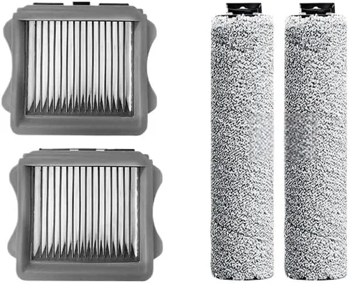 Vista 14 de Compatible with Tineco Floor One S3 iFloor 3 Roller Brush HEPA Filter Set 4