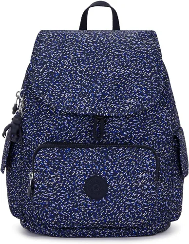 Vista 13 de Mochila pequeña Kipling City Pack para mujer, mochila ligera y versátil para el día, Negro (Black Noir), Pequeño