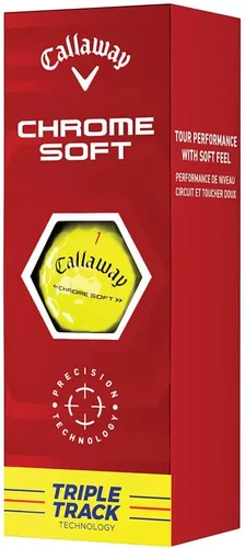 Vista 2 de Callaway Pelotas de golf suaves cromadas 2022 (True Track (rojo/azul)