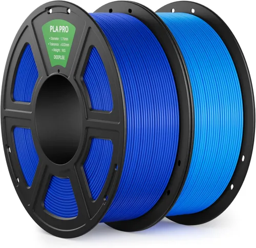 Vista 10 de PLA PRO - Filamento de impresión 3D de 0.07 in, 8.8 lbs, negro/rojo/amarillo/azul Refine Surface, Stronger Toughness, PLA Filament Dimensional