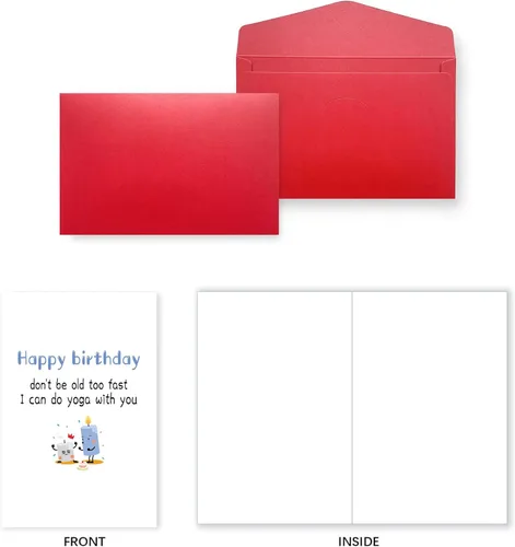 Vista 6 de Divertida tarjeta de felicitación de cumpleaños de diseño único, divertida tarjeta de felicitación para hermanas, madres, amigas, para expresar tus