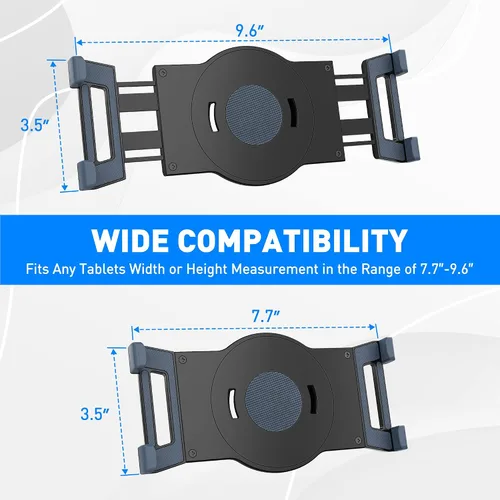 Vista 2 de AboveTEK Soporte para tableta de quiosco al por menor con medida de ancho o altura en el rango de 7.7 "-9.6" (sólo la carta), compatible con soporte