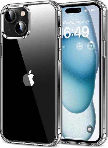 Vista 337 de HOOMIL Funda para iPhone 7 Plus/iPhone 8 Plus de 5.5 Pulgadas, sin amarillamiento, protección contra caídas, cubierta trasera dura transparente