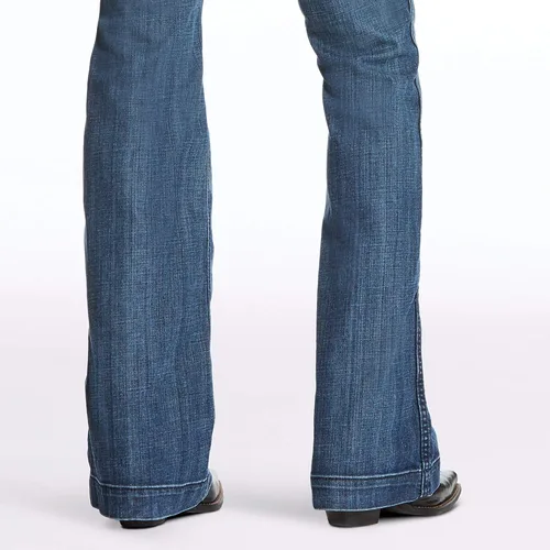 Vista 5 de Pantalones vaqueros para mujer de la marca Ariat Azul