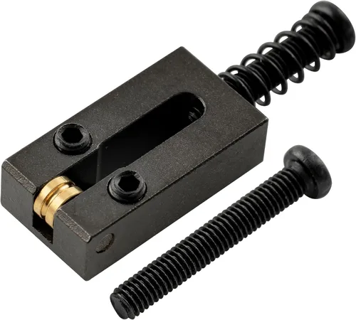 Vista 6 de Musiclily Sillas de puente de guitarra de latón ultra de 0.413 in, sillín de puente de trémolo para Fender Telecaster Tele Stratocaster Strat ST TL