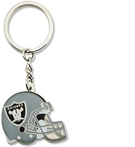 Vista 12 de aminco NFL - Llavero de casco unisex para adultos Negro