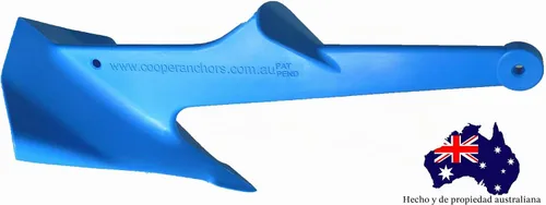 Vista 3 de COOPER ANCHOR 1Kg/2.2lb - Nylon - Anclaje PWC para Jetski y anclaje de barco a 11.5 ft/12 pies
