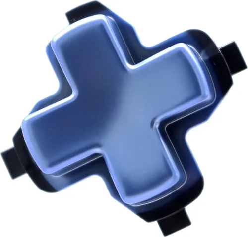 Vista 4 de Deal4GO - Botón de control direccional D-pad de repuesto de plástico para Xbox One Controller Direction Flecha Botones (Sport Blue Special Edition)