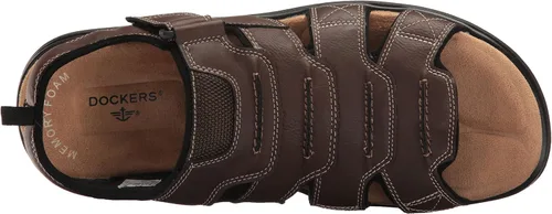 Vista 5 de Dockers Sandalia Shorewood Fisherman para hombre, Rosa Salvaje, US