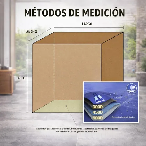 Vista 2 de Fundas antipolvo de tamaño personalizado para varios equipos, muebles, electrodomésticos, herramientas para proteger tus objetos de valor