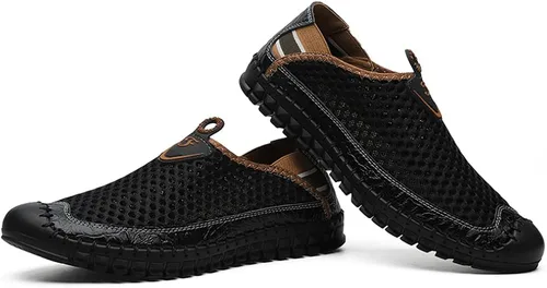 Vista 2 de Zapatos de agua para hombre, zapatos de agua anfibios para hombre, zapatos acuáticos descalzos para hombre, secado rápido y transpirables