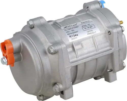 Vista 2 de Compresor Eléctrico Universal AC Compresor de Aire Acondicionado 20cc/r para Compresor Auto 12V para R134a