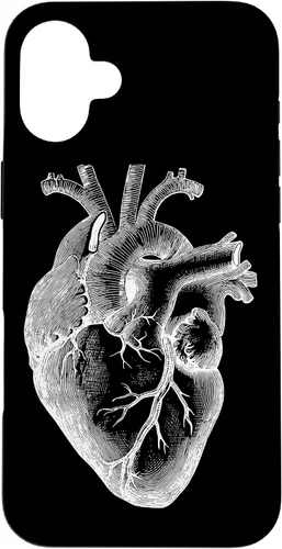 Vista 23 de Anatomical Human Heart Doctor Gift Heart Anatomy Case for iPhone 17