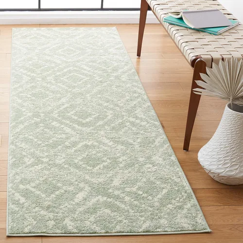 Vista 23 de SAFAVIEH Colección Adirondack Alfombra Decorativa - 2'6" x 4', Negro y Marfil, Diseño Moderno Desgastado, No Desprende Pelusa y Fácil Cuidado, Ideal