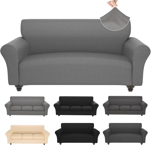 Vista 33 de Fundas elásticas para silla, fundas elásticas para sillón de 2 piezas, fundas de sofá lavables con diseño floral para sillón, protector de muebles