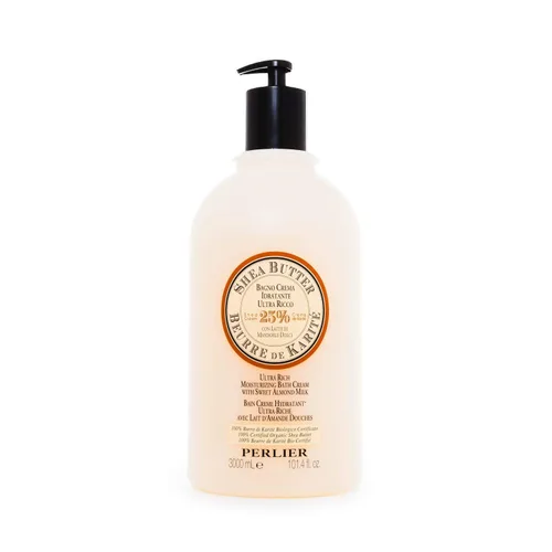 Vista 2 de Perlier Manteca de karité con crema de baño y ducha tuberosa, 101.4 fl. oz.
