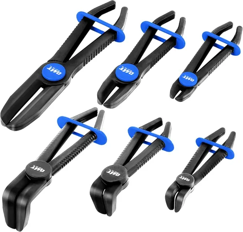 Vista 8 de Orion Motor Tech Alicates para manguera, juego de 3 alicates de abrazadera de manguera de largo alcance para mangueras flexibles, refrigerante