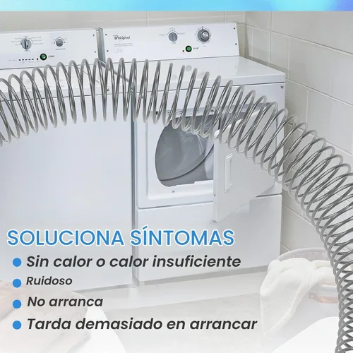 Vista 6 de Secadora Elemento calefactor Restring Coil, encaja 5300622032 Frigidaire