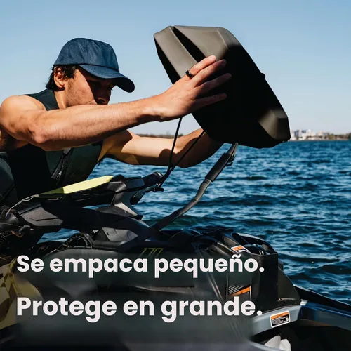 Vista 9 de MISSION Boat Gear Ronin PWC Fenders Parachoques Negro obsidiana