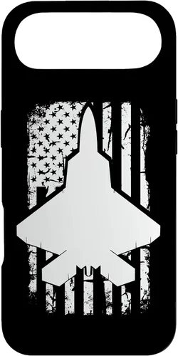 Vista 27 de F22 Raptor US Flag Fighter Airplane Jet Plane Aircraft Case for iPhone 17