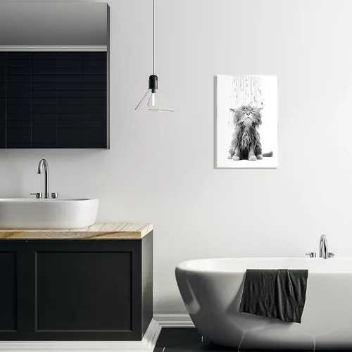 Vista 22 de Jabón de toallas de baño con diseño de conejo para bebé, placa de pared de Sin marco