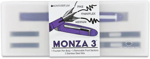 Vista 6 de Monteverde Monza - Pluma estilográfica (3 unidades), color morado