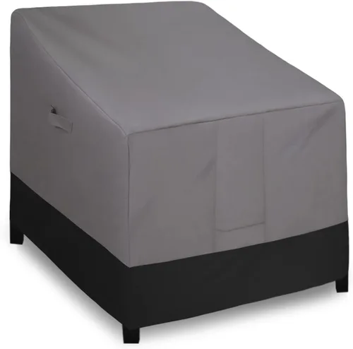Vista 24 de Easy-Going Funda para Silla Apilable de Exterior Resistente, Funda para Silla de Patio Impermeable, Funda para Muebles de Exterior Resistente al