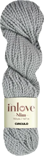 Vista 37 de Circulo Inlove Slim, 100% algodón brasileño, hilo para ganchillo y tejido, hilo suave para bebé, peso DK #3, color 1317, color solar