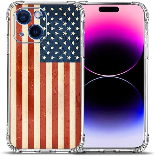Vista 29 de Funda para iPhone 15 Plus, hermosa protección contra caídas de flores rosas, a prueba de golpes, funda protectora de cuerpo completo resistente a
