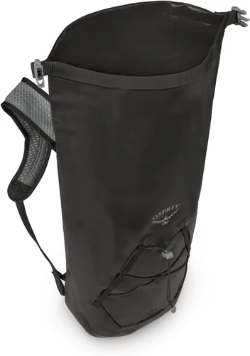 Vista 2 de Osprey Transporter - Mochila impermeable para laptop (18 litros), color negro
