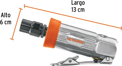 Vista 3 de TRUPER TPN-876-2 Minismeriladora, neumática, 1/4