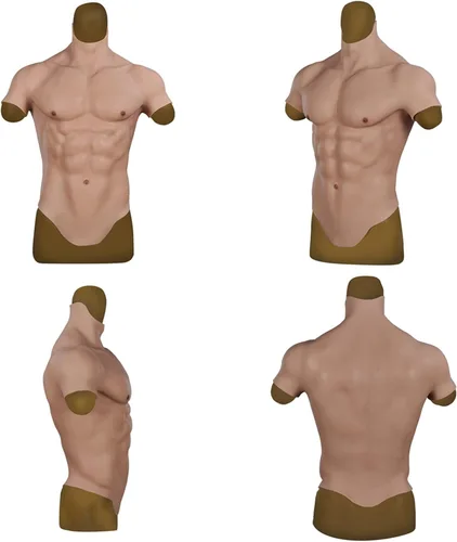 Vista 2 de Traje muscular de silicona de tamaño medio y grande de silicona
