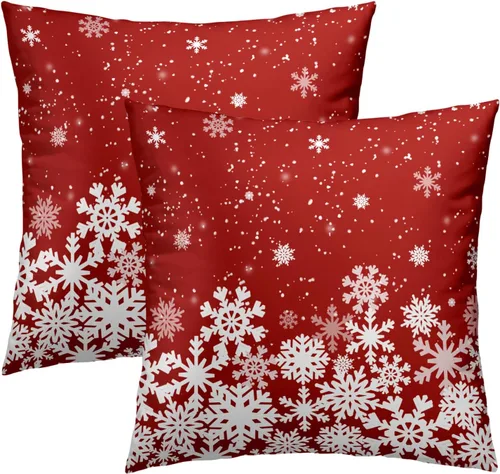 Vista 31 de Juego de 2 fundas de almohada de bosque de abedul, fundas de almohada decorativas de montaña de madera verde oscuro brumoso de 16 x 16 pulgadas