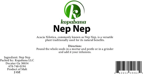 Vista 2 de NEP NEP Seeds (Acacia nilotica) – 2oz Semillas culinarias tratadas térmicamente de Malí No viables, no aptas para plantar