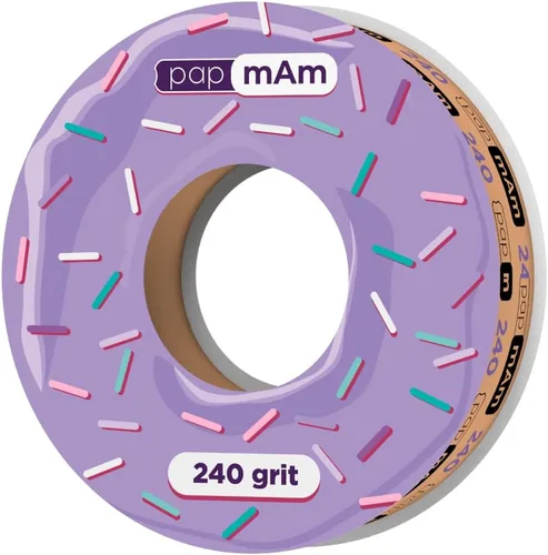 Vista 14 de STALEKS PRO Expert 40 PapmAm Mix - Lima de uñas desechable sobre base de madera (grano 180/240, 3 piezas) - Lima de uñas de doble cara lista