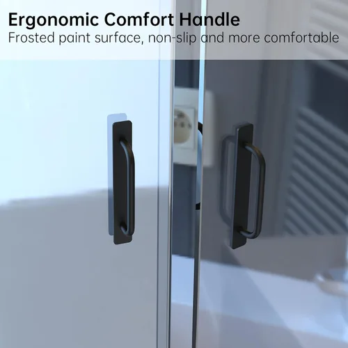 Vista 2 de NiHome Manijas autoadhesivas para puerta de gabinete, paquete de 2 tiradores de aleación de aluminio de 5.8 pulgadas para acceso instantáneo a
