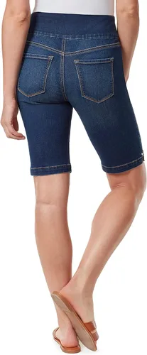 Vista 3 de Gloria Vanderbilt Womens Amanda Pull on Bermuda Short Petite