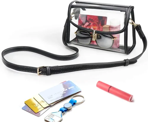 Vista 10 de COROMAY - Bolso transparente para mujer, apta para estadios