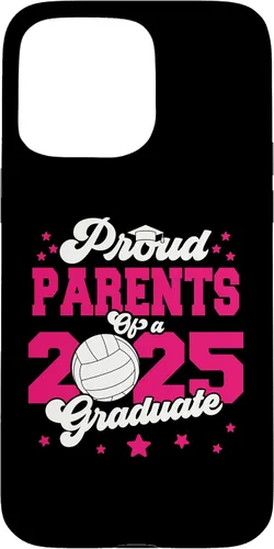 Vista 28 de iPhone 16 Parents of a 2025 Graduate Prom Graduation 25 VolleyBall Case