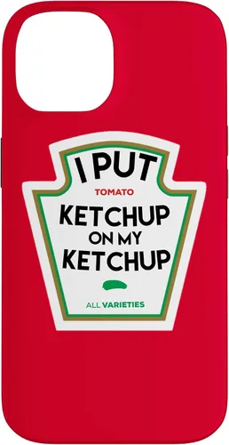 Vista 4 de I Put Ketchup on My Funny - Funda de regalo a base de tomate para iPhone 17