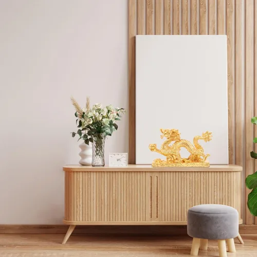 Vista 7 de Zerodeko Estatua de dragón Fengshui, año de 2024, figura de dragón del zodiaco chino, estatua de dragón auspicioso chino, decoración de año nuevo