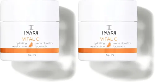 Vista 9 de IMAGE Skincare, VITAL C Crema reparadora hidratante, crema de noche facial con ácido hialurónico, tamaño Discovery, 1 onza