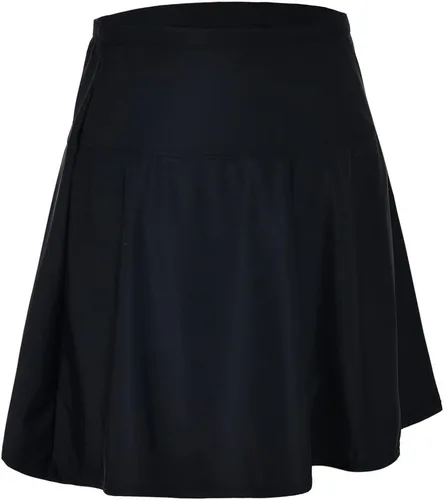 Vista 9 de Hilor Falda de natación de cintura alta para mujer, con control de abdomen, parte inferior de traje de baño adelgazante, falda tankini con pantaletas